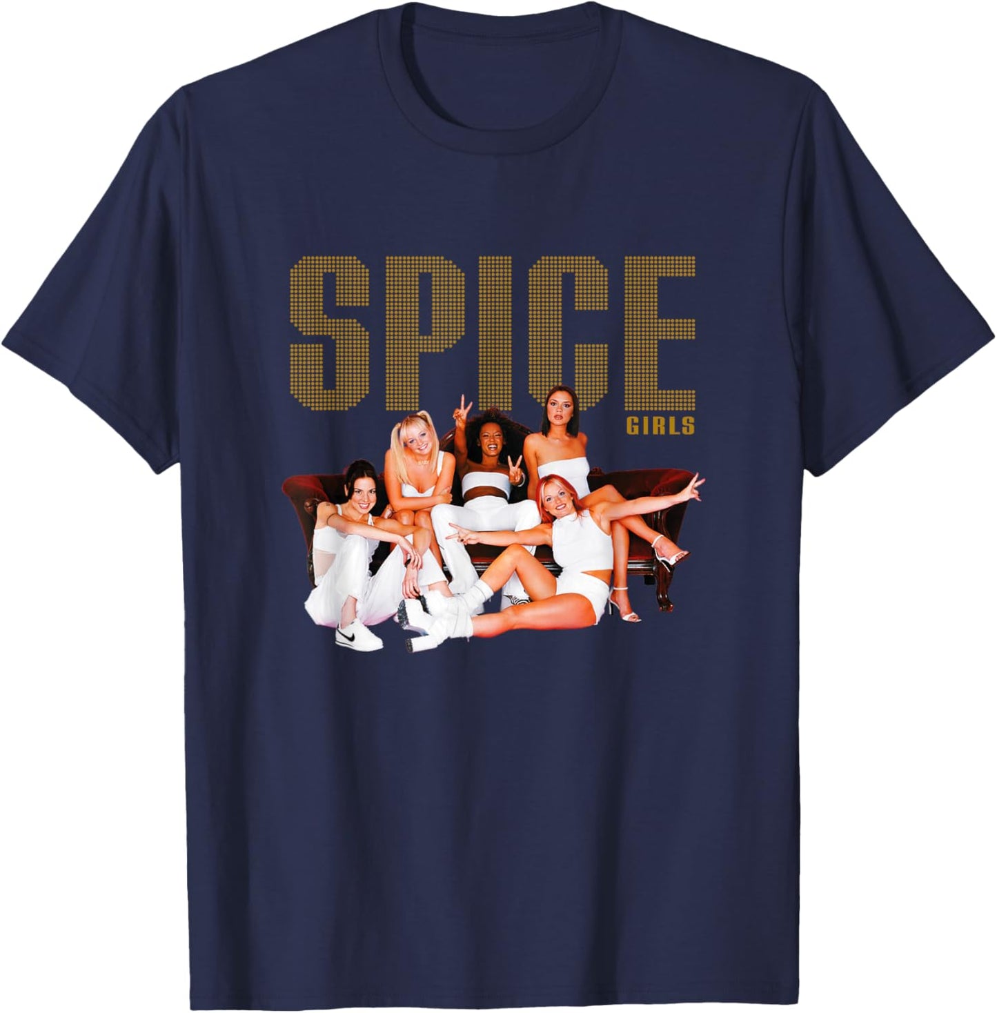 Official Spice Girls Couchfoto , black T-Shirt - T-Shirt | Navy