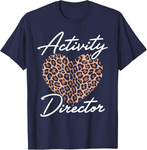 Activity Director Cute Activity Coordinator Week T-Shirt - T-Shirt | Navy