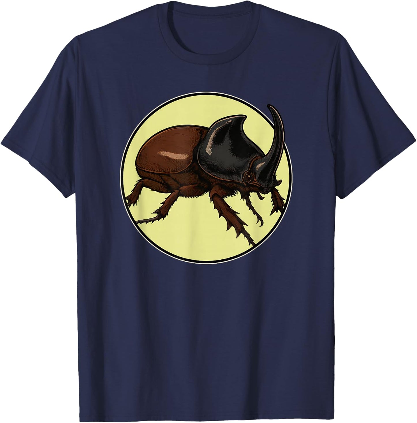 Rhino Beetles Rhino Beetle T-Shirt - T-Shirt | Navy