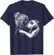 Staffordshire Bull Terrier Dog Mom Women Mother's Day T-Shirt - T-Shirt | Navy