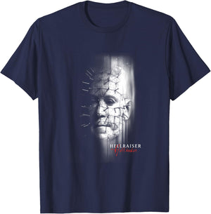 Hellraiser Hellseeker VI Logo PAPL14561 , Black, S T-Shirt - T-Shirt | Navy