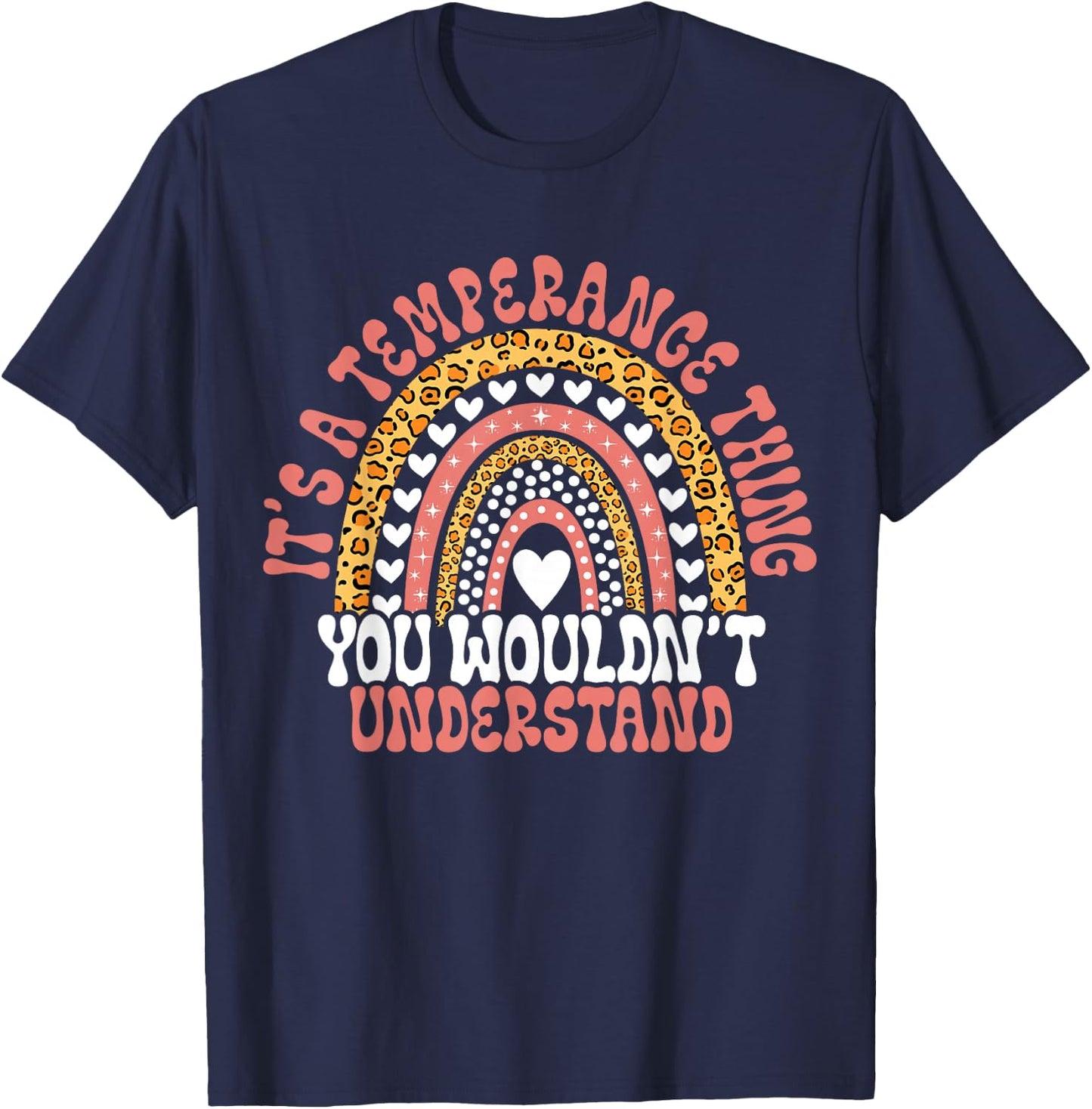 Funny Temperance Name Temperance Birthday Quote Temperance T-Shirt - T-Shirt | Navy