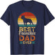 Best Frenchie Dad Ever, Father's Day, French Bulldog Daddy T-Shirt - T-Shirt | Navy