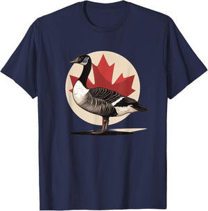 Canadian Goose Retro 80s , Black, S T-Shirt - T-Shirt | Navy