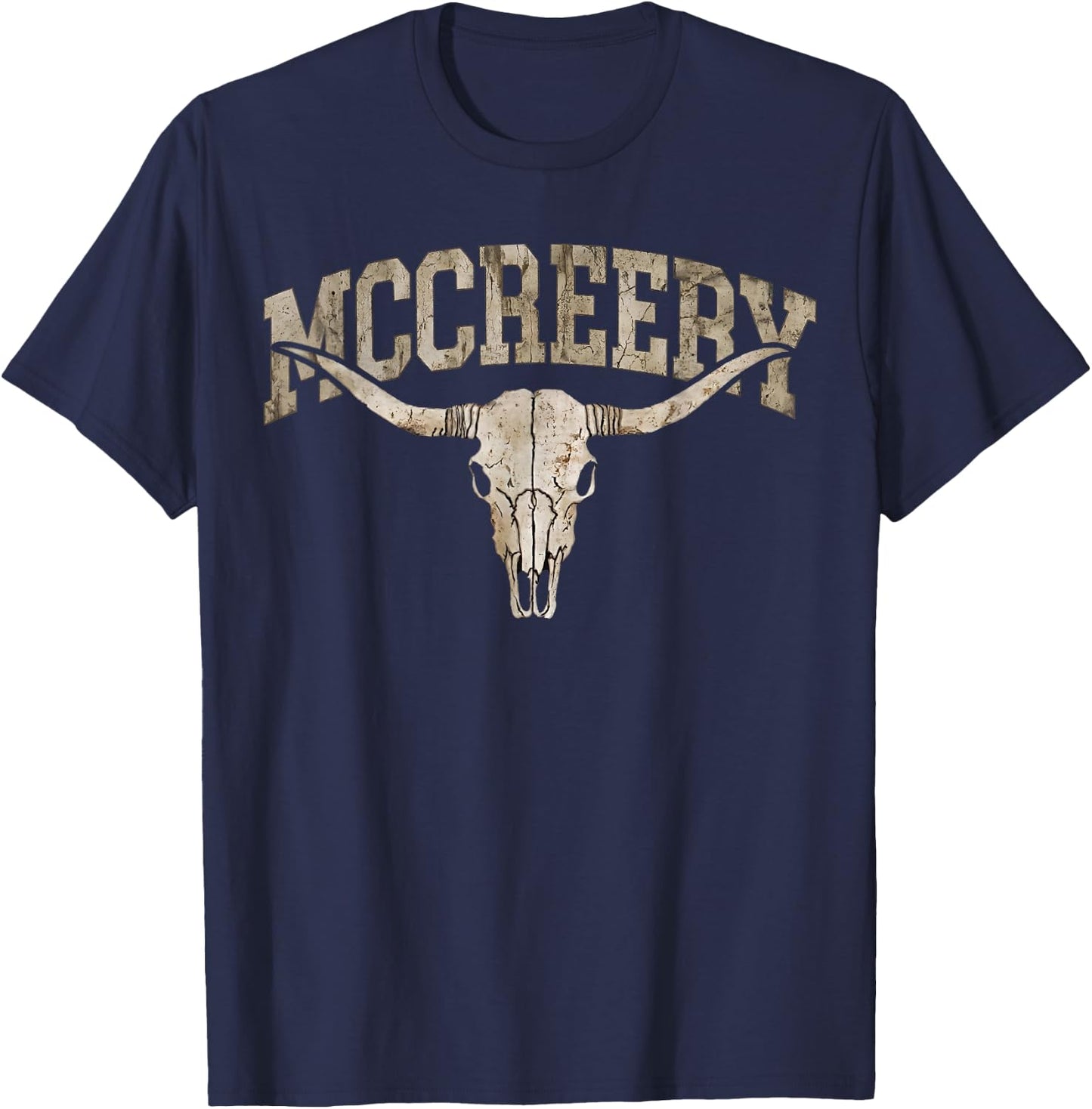 Vintage McCreery Name Gifts Women Kids T-Shirt - T-Shirt | Navy
