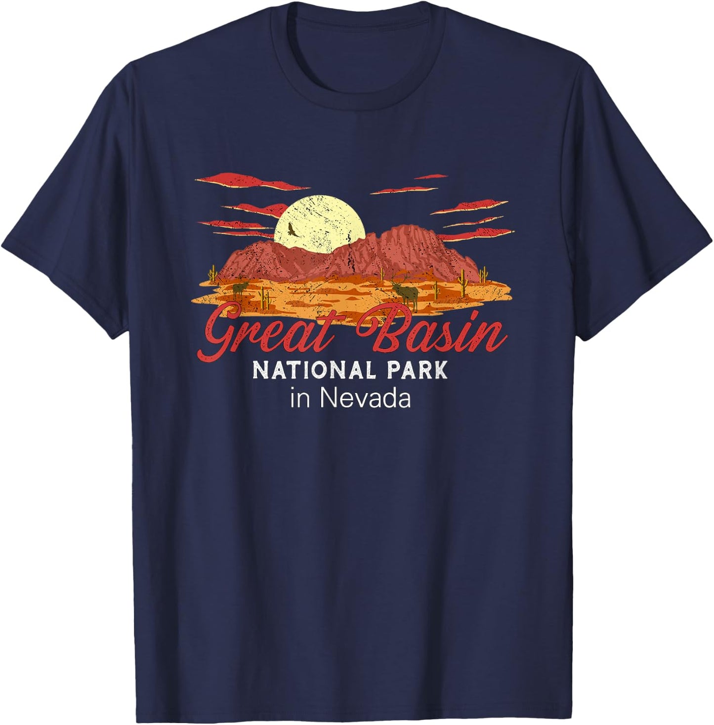 Great Basin National Park Nevada T-Shirt - T-Shirt | Navy