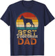 Best Doberman Dad, Father's Day, Doberman Pinscher Daddy T-Shirt - T-Shirt | Navy