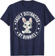 Easily Distracted By Bunnies Funny Bunny Lovers Rabbit T-Shirt - T-Shirt | Navy