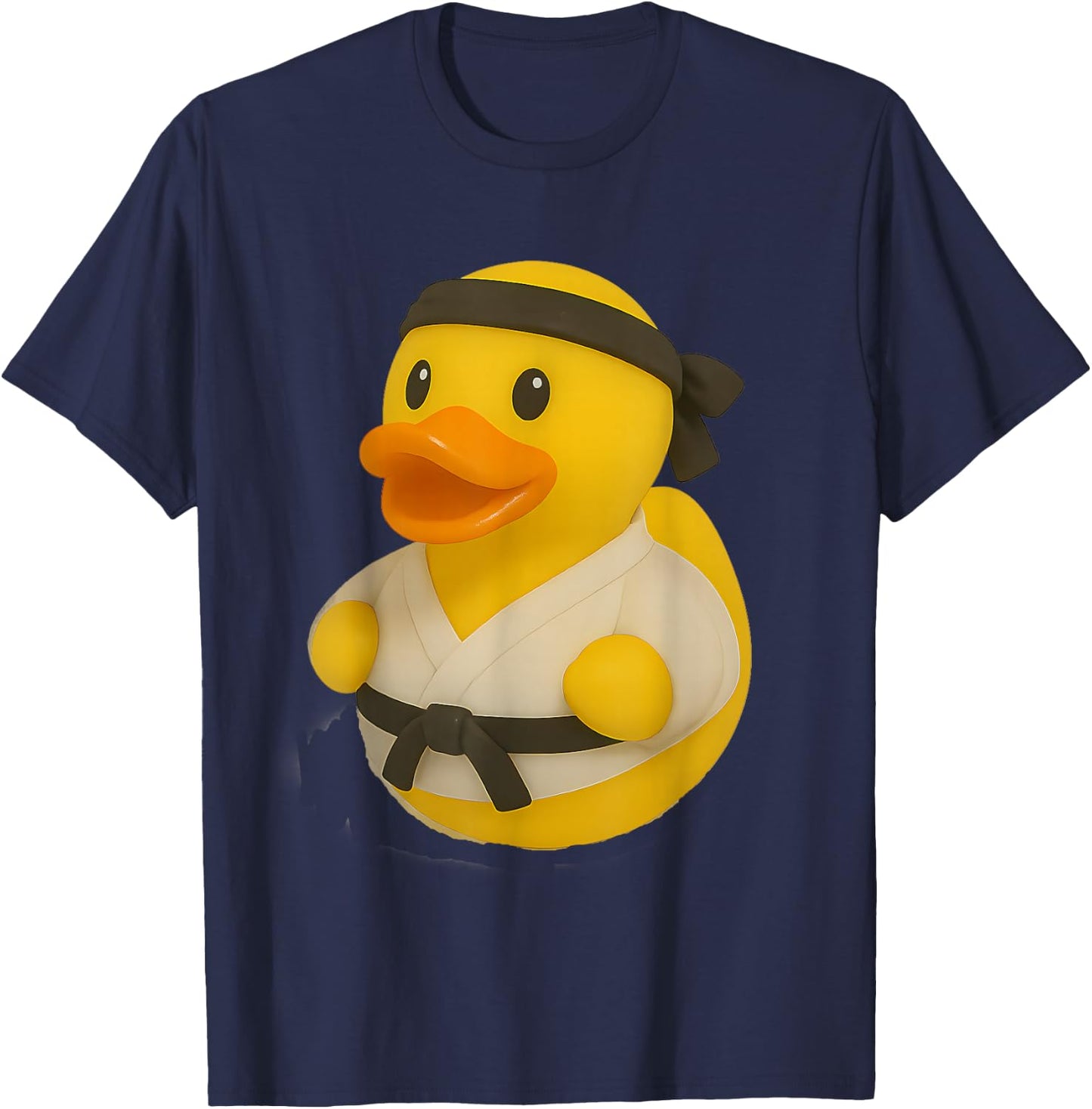Rubber Duck Karate Ducky Duckie Men Women Kids T-Shirt - T-Shirt | Navy