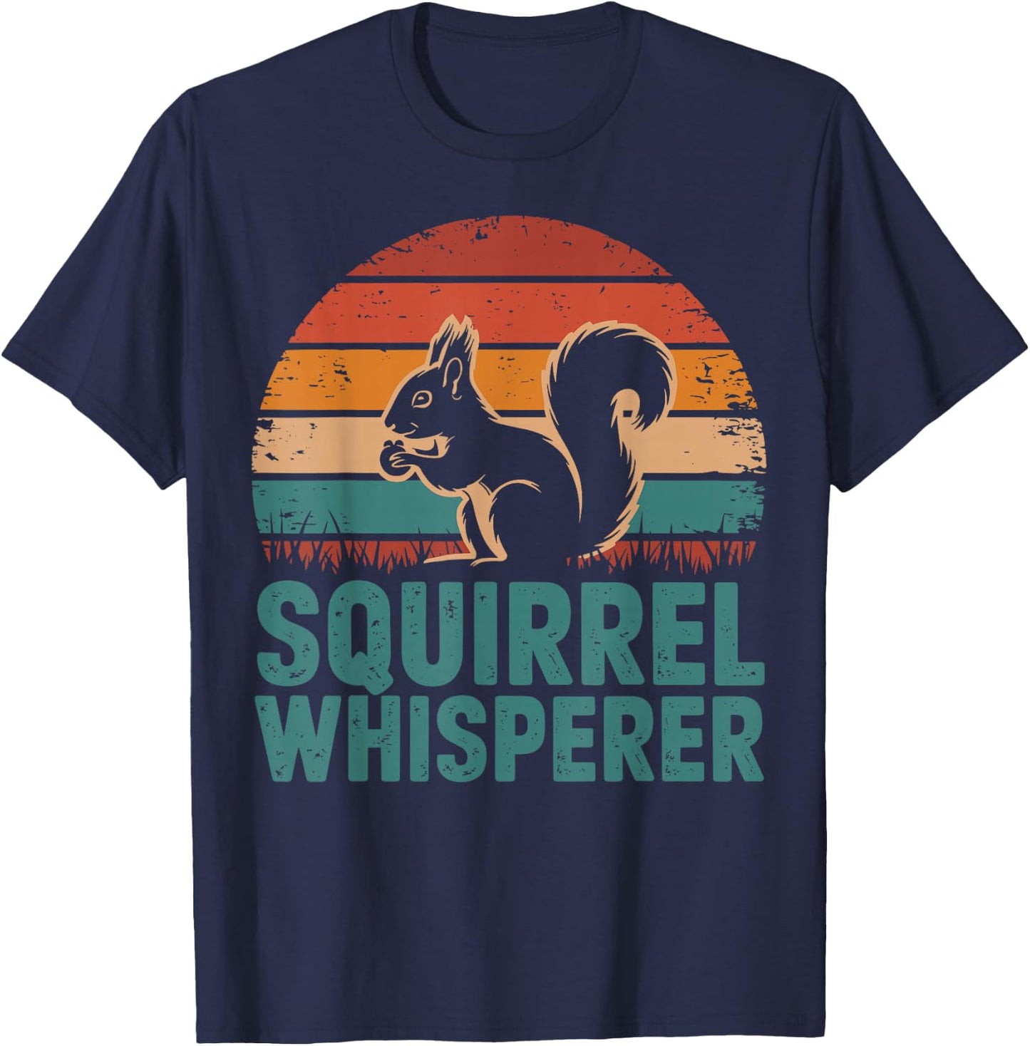 Squirrel Whisperer T-Shirt - T-Shirt | Navy