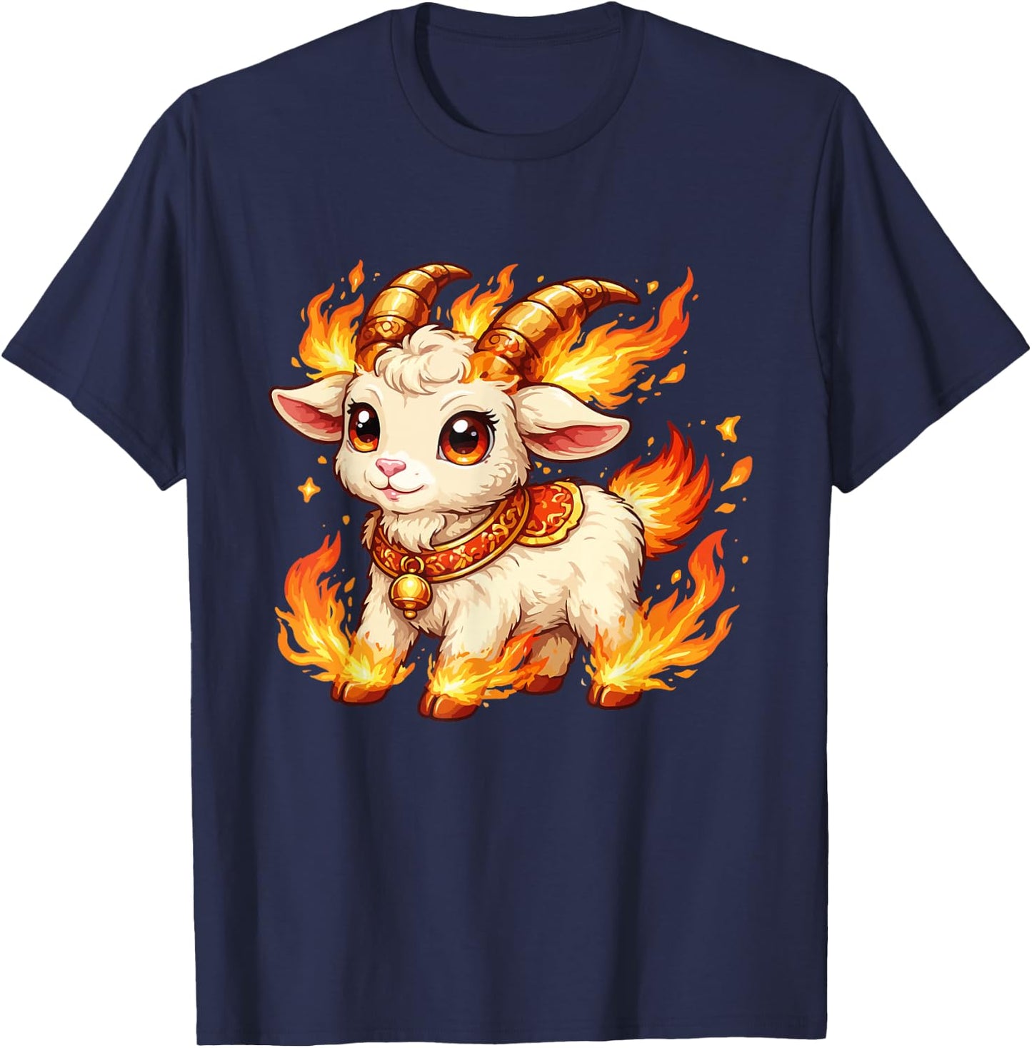 Year of Goat 2027 Lunar New Year Chinese New Year 2027 T-Shirt - T-Shirt | Navy