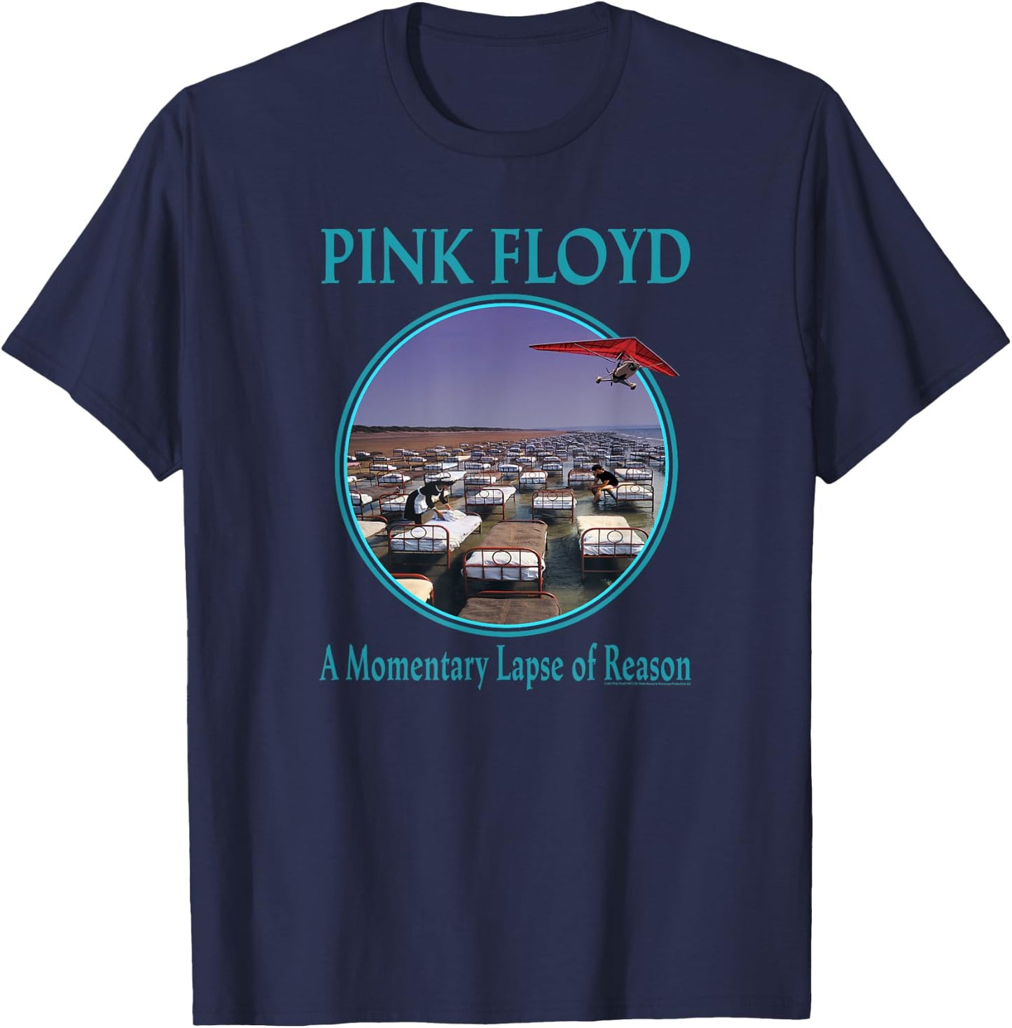 Pink Floyd Album A Momentary Lapse of Reason 2021 T-Shirt - T-Shirt | Navy