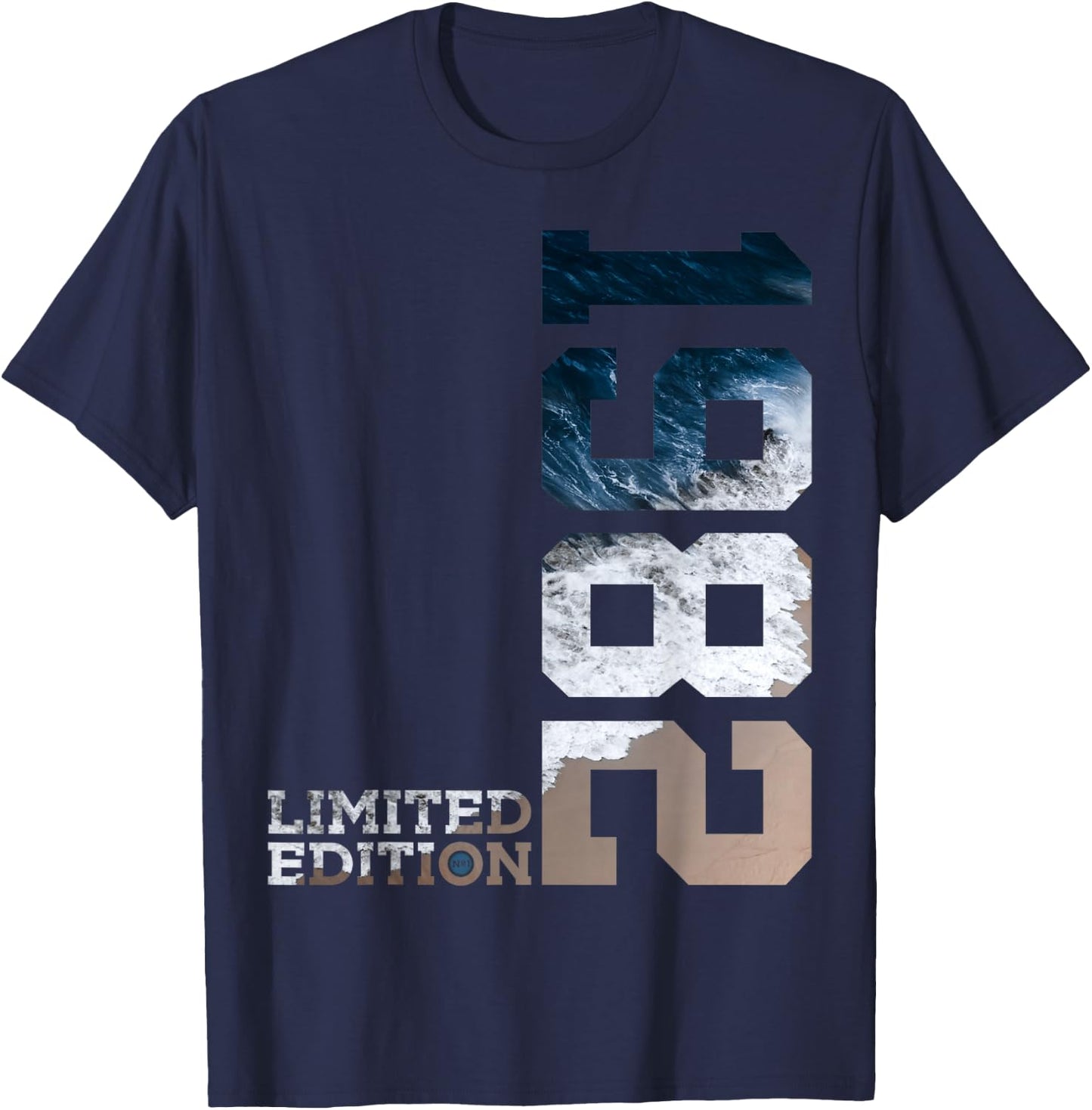 44 Jahre 44. Geburtstag Limited Edition 1982 T-Shirt - T-Shirt | Navy