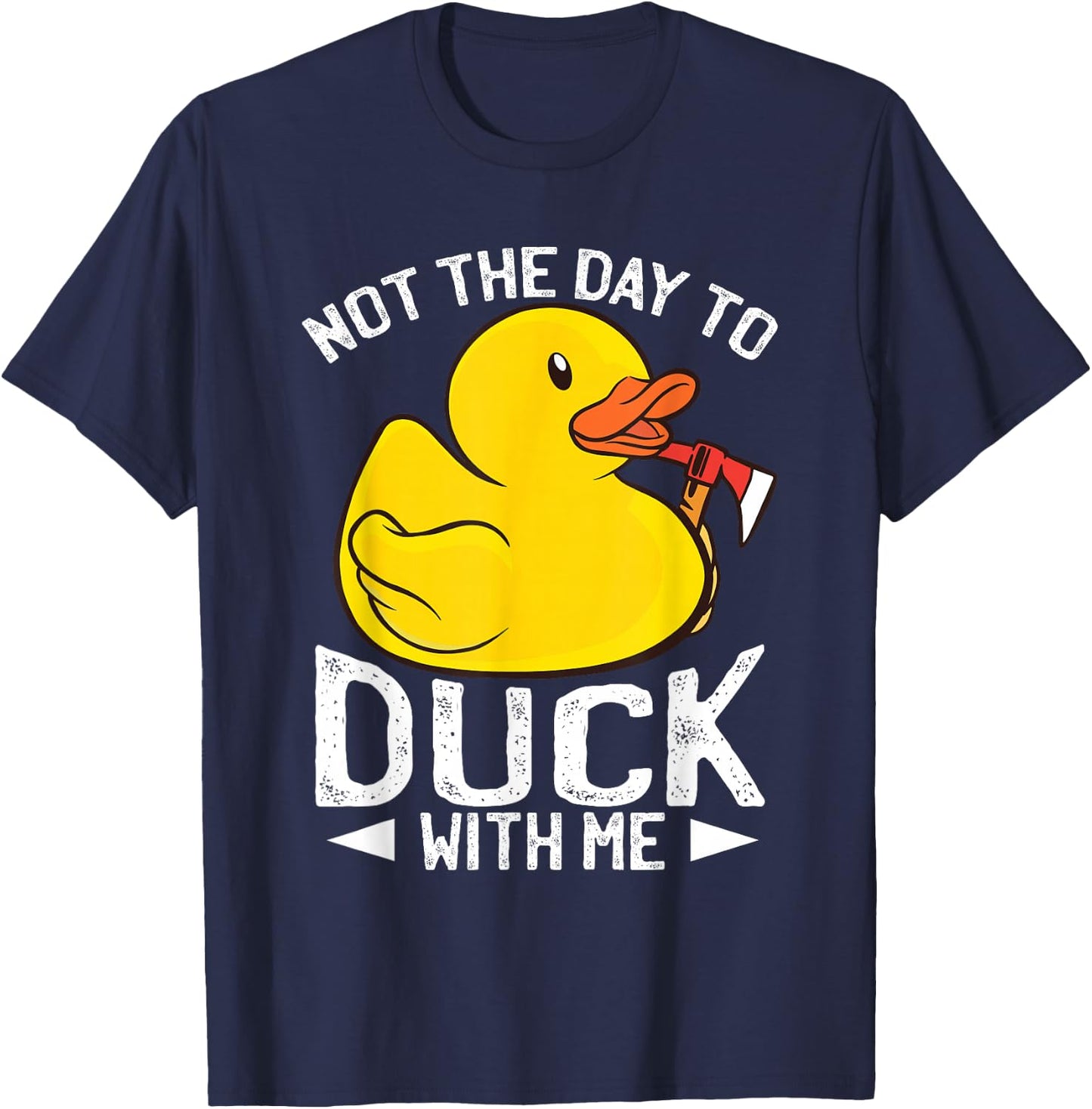 Rubber Duckie Bath Toy Rubber Duck T-Shirt - T-Shirt | Navy