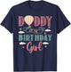 Daddy of The Birthday Girl Shirt Hot Air Balloon Father T-Shirt - T-Shirt | Navy
