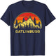 Vintage Gatlinburg Tennessee TN Mountains Hiking Souvenir T-Shirt - T-Shirt | Navy