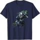 Kids Black Panther Wild Sillhouette , Black, 2 T-Shirt - T-Shirt | Navy