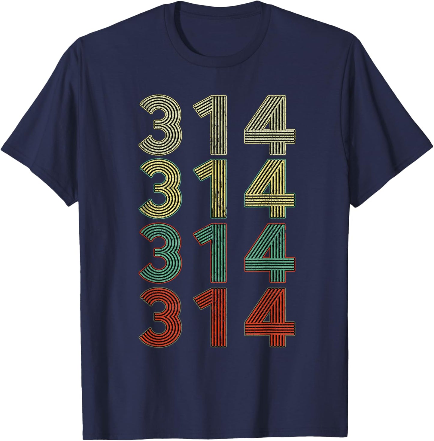 Vintage St Louis Retro 80's 314 Area Code Missouri t T-Shirt - T-Shirt | Navy