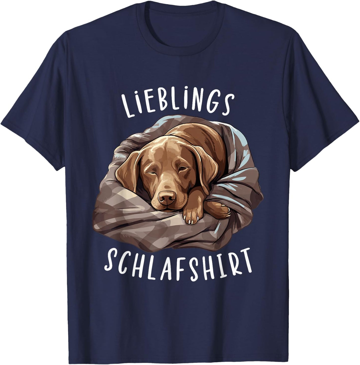 Dog Official Favourite Labrador Retriever T-Shirt - T-Shirt | Navy