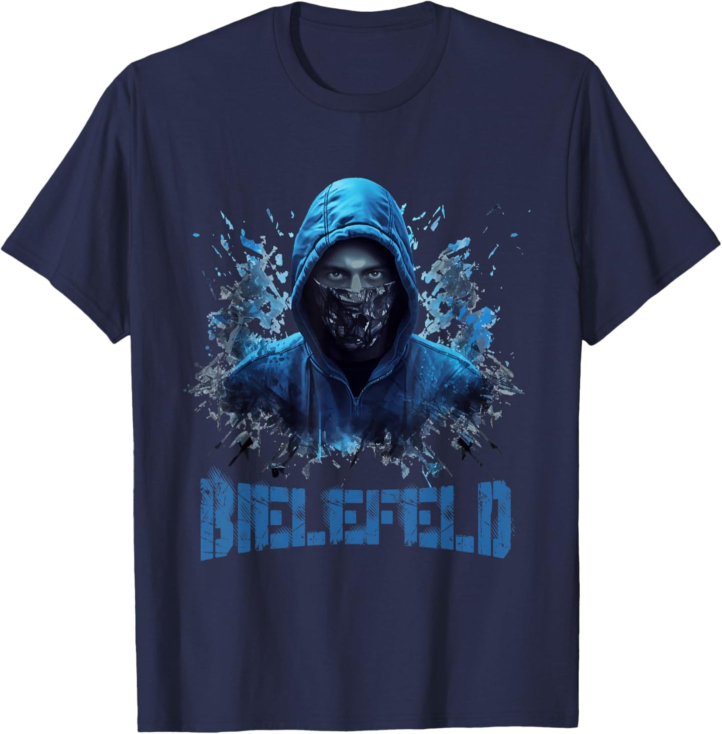 Bielefeld Bielefelder Jungs Ultras Geschenk T-Shirt - T-Shirt | Navy