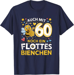 60th Birthday Woman 60 Years 1964 Decorative Funny Gift Women's , black T-Shirt - T-Shirt | Navy