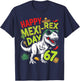 Happy Cinco Rex Day 67 Mexican T rex Six Seven Cinco de Mayo T-Shirt - T-Shirt | Navy