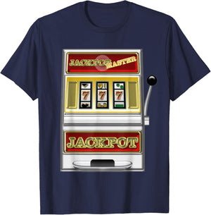 Jackpot", your a Slot Machine, no hassle costume ! T-Shirt - T-Shirt | Navy