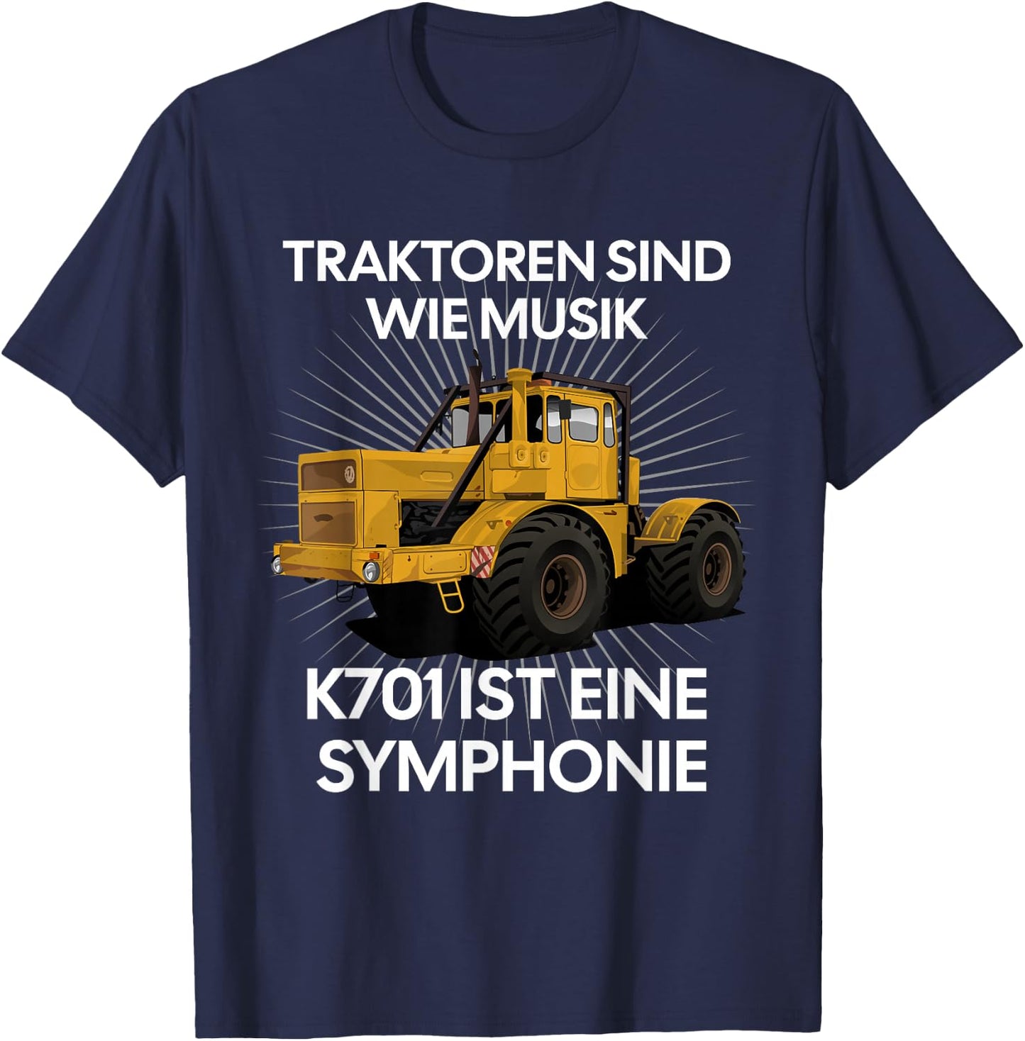 Traktor Kirowetz K700 , black T-Shirt - T-Shirt | Navy
