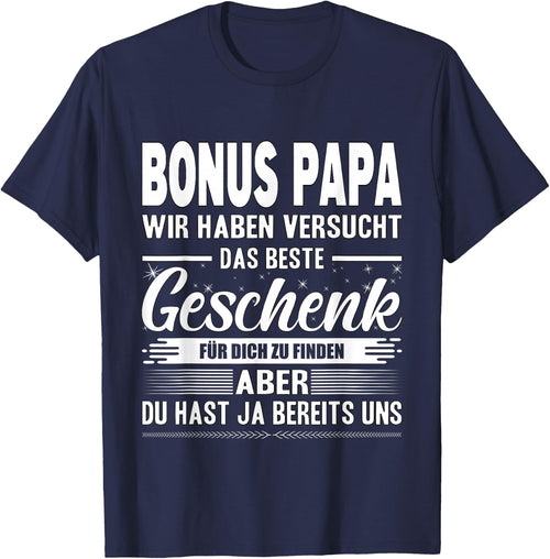 Bonus Papa Stiefvater Stiefpapa Bester Papa Der Welt Vater