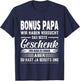 Bonus Papa Stiefvater Stiefpapa Bester Papa Der Welt Vater T-Shirt - T-Shirt | Navy