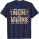 I Have Two Titles Mom And Grammie Gifts Grammie Mothers Day T-Shirt - T-Shirt | Navy