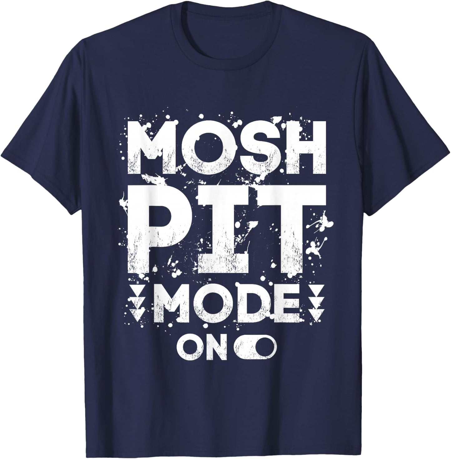 Heavy Metal Trash Metal Metalhead Music T-Shirt - T-Shirt | Navy