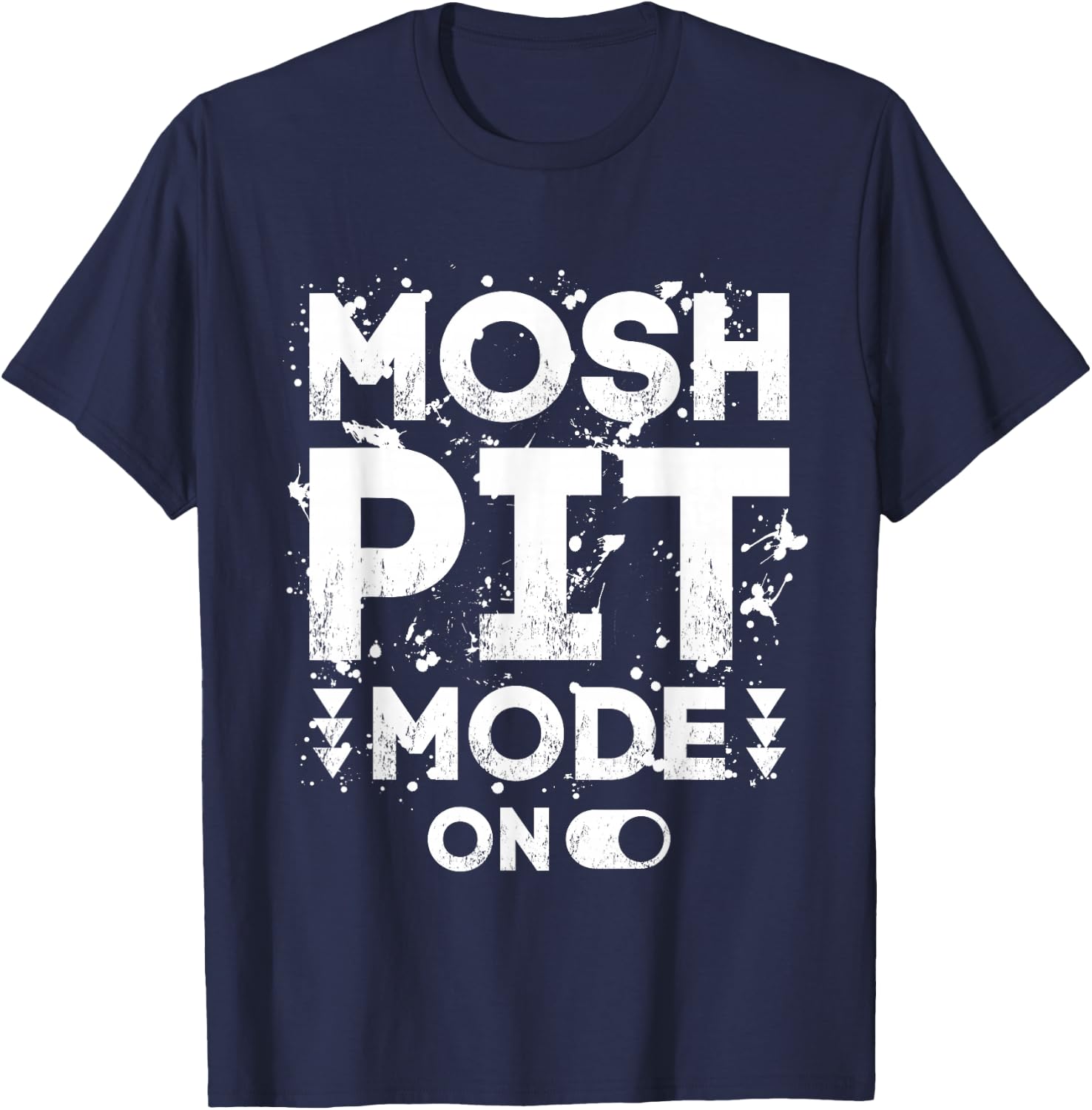 Heavy Metal Trash Metal Metalhead Music T-Shirt - T-Shirt | Navy