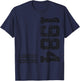41th Birthday Gifts Women 41 Years Old Vintage 1984 T-Shirt - T-Shirt | Navy