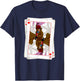 Marvel X-Men Gambit Playing Cards 90s T-Shirt - T-Shirt | Navy