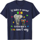 Autism Awareness Family Support Shirts, Autism Mom Elephants T-Shirt - T-Shirt | Navy