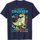 I Just Crushed Kindergarten Look Out First Grade Dinosaur T-Shirt - T-Shirt | Navy