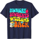 Welcome Back to School Lunch Lady First Day of School T-Shirt - T-Shirt | Navy