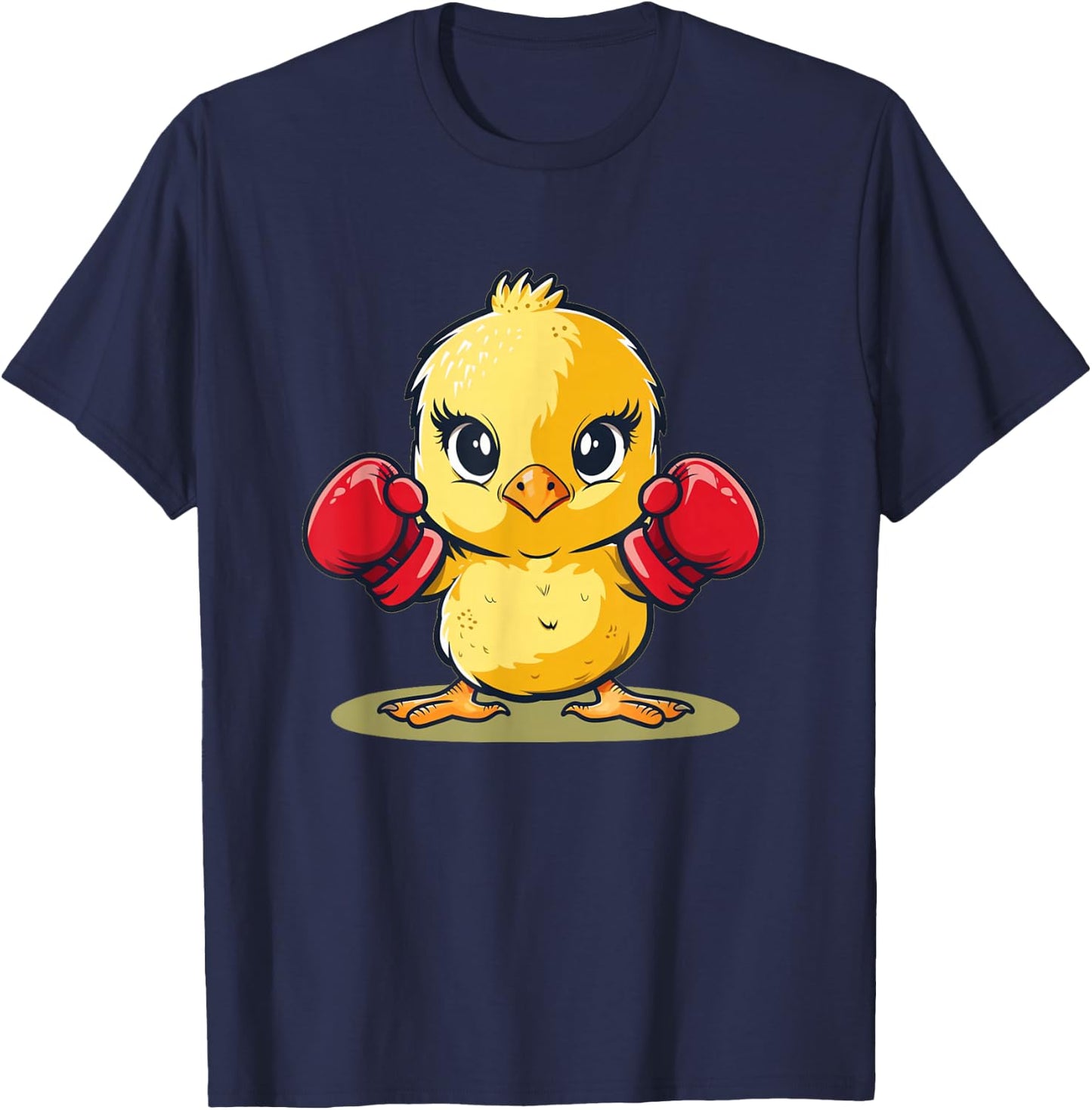 Pretty boxing Chick Costume for punching Gloves Lovers T-Shirt - T-Shirt | Navy