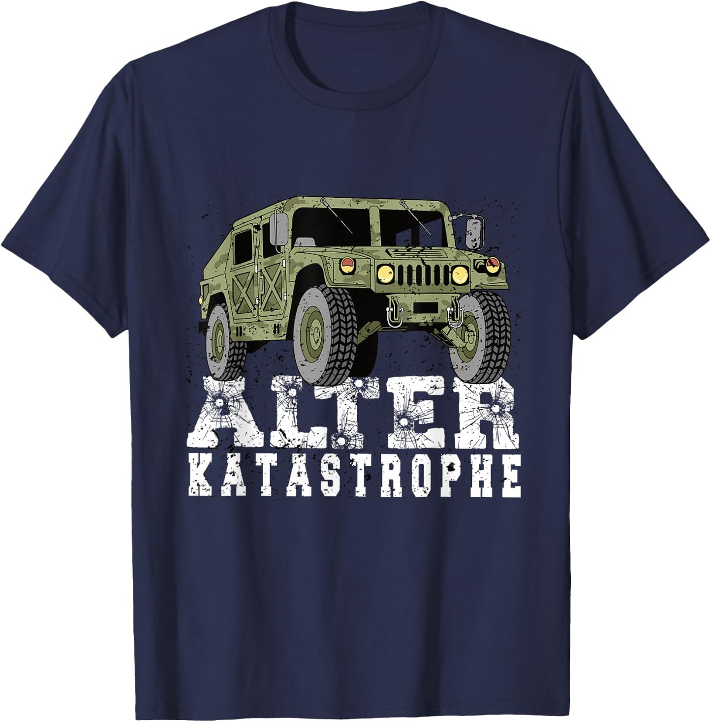 Alter Katastrophe Alter Katastrophe Humour Sarcasm , black T-Shirt - T-Shirt | Navy