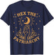Vintage Feminist Witch, Hex The Patriarchy T-Shirt - T-Shirt | Navy