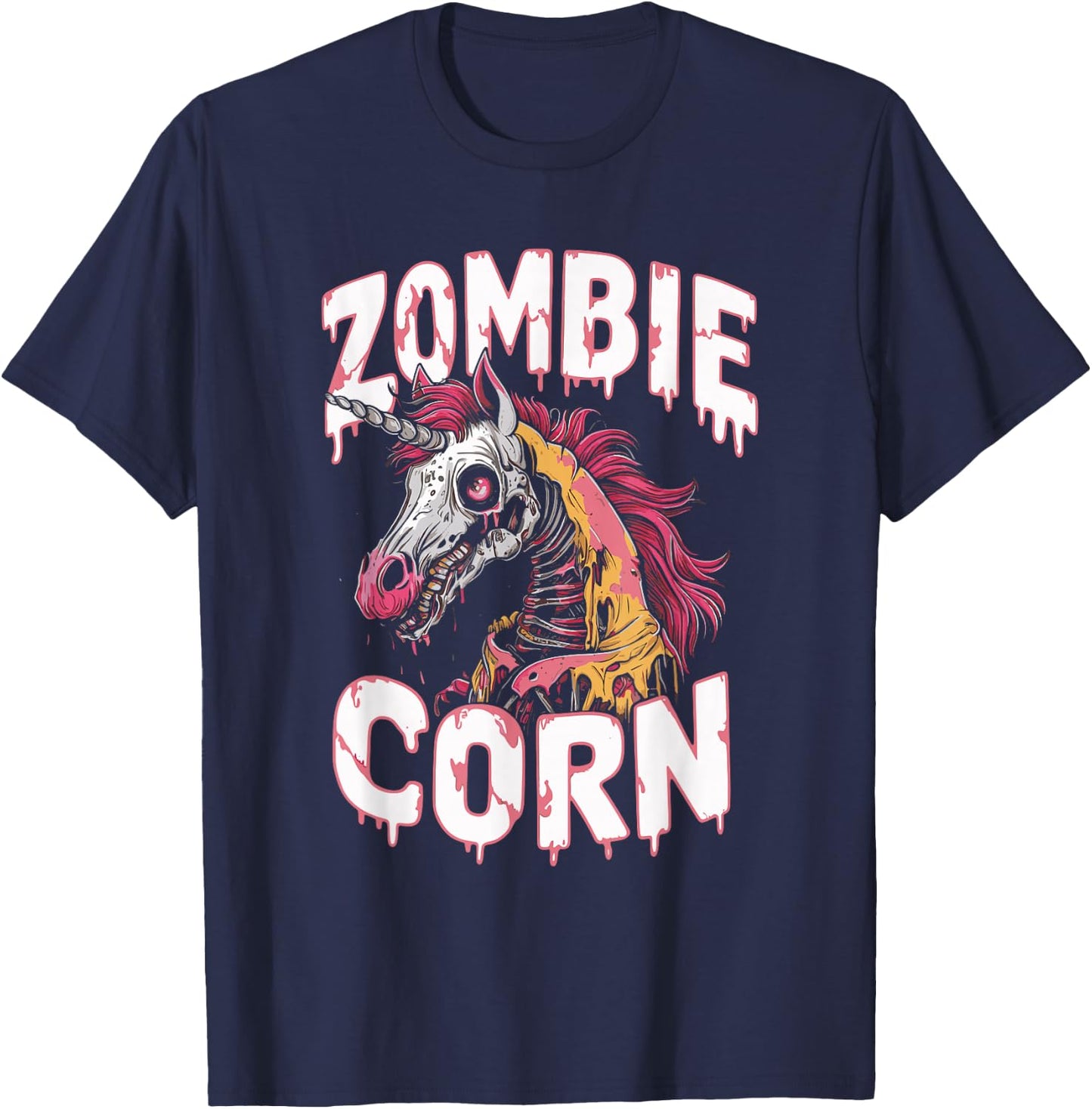 Zombiecorn T-Shirt - T-Shirt | Navy