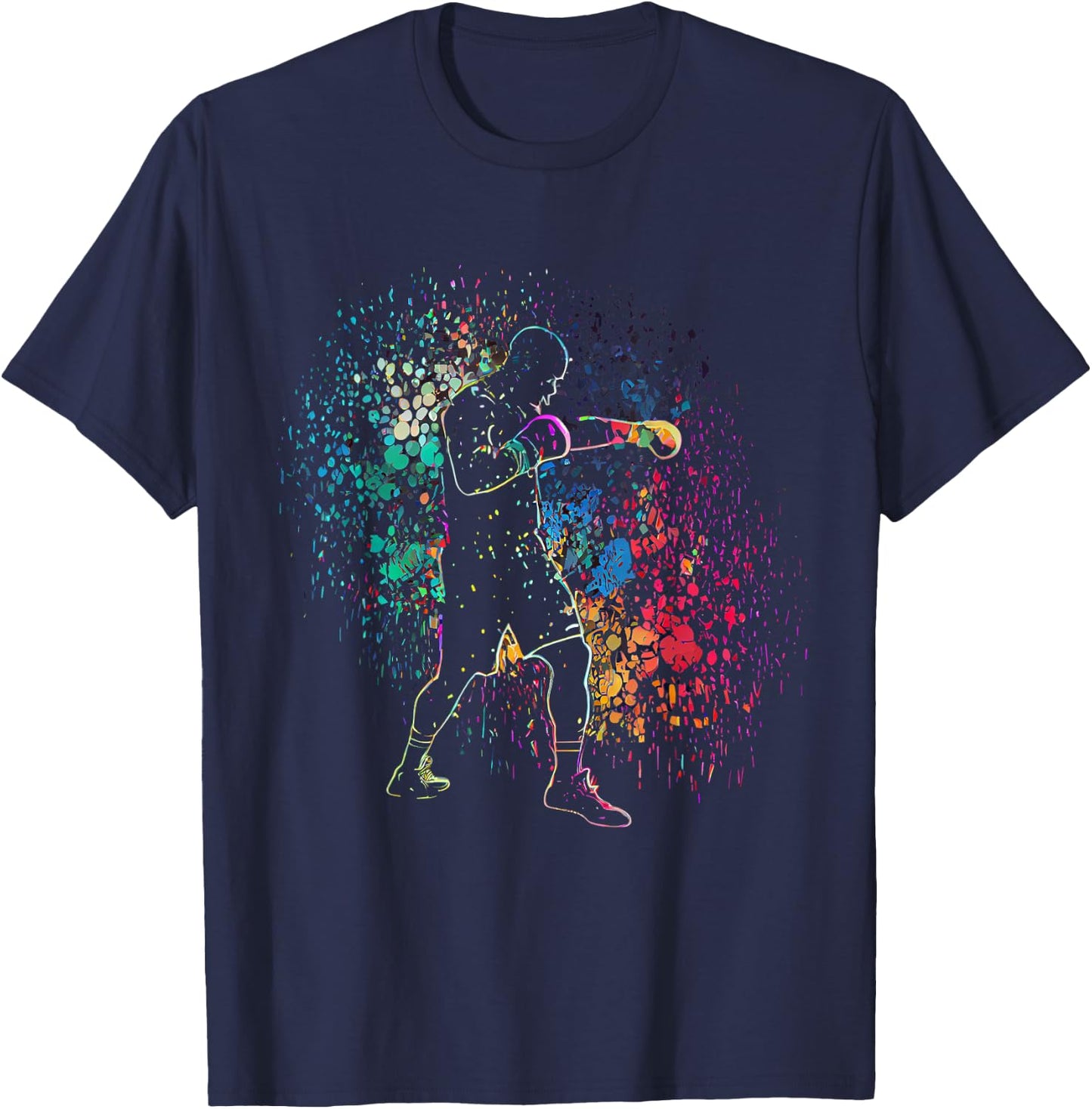 Boxing Boxer Competition Fight Boxing Coach Sport Boxing T-Shirt - T-Shirt | Navy