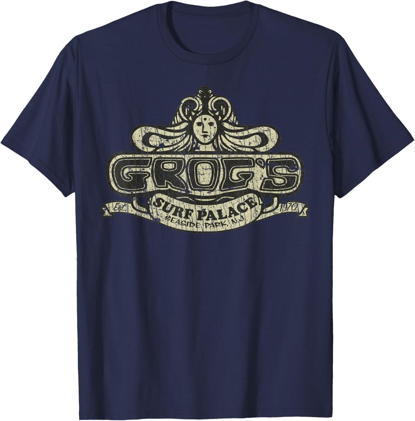 Grog's Surf Palace 1970 T-Shirt - T-Shirt | Navy