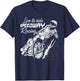 Speedway Racing Motorradrennen T-Shirt - T-Shirt | Navy
