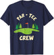 Par Crew Funny Golf Birthday Party Birdie Golfer T-Shirt - T-Shirt | Navy