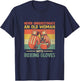 Never Underestimate An Old Woman With Boxing Gloves Boxer T-Shirt - T-Shirt | Navy