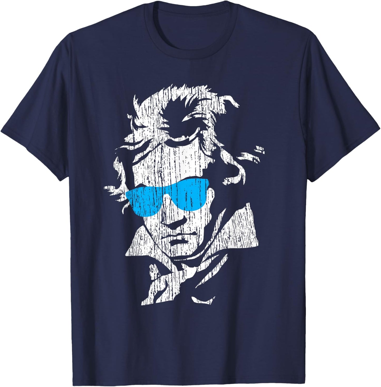 Ludwig Van Beethoven Classical Music Composer T-Shirt - T-Shirt | Navy