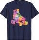 Roller Skating Women's Girls Roller Skates Children's , black T-Shirt - T-Shirt | Navy