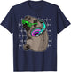 Pug Dj Music Lover Headphones Sound Funny Gift T-Shirt - T-Shirt | Navy